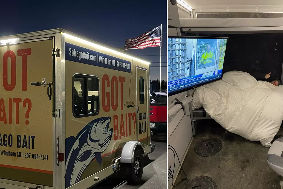 Imagine Hitting the Maine Hard Water in this Luxurious Ice Shack