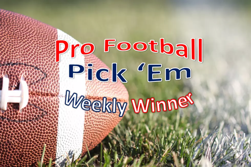 Week 1 Winner! Pro Football Pick ‘Em 2018