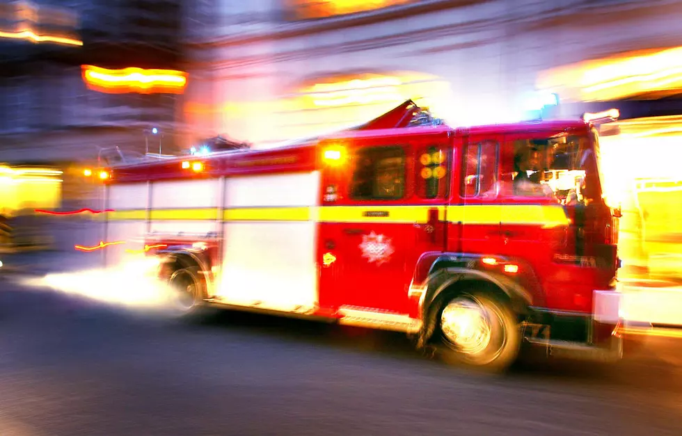Fire in Tractor-Trailer Hauling Peat on Trans-Canada Highway in Edmundston